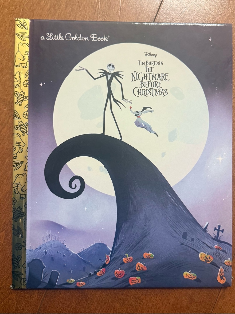 Tim Burton'S the Nightmare before Christmas (Disney) (Little Golden Book) ⭐️⭐️⭐️
